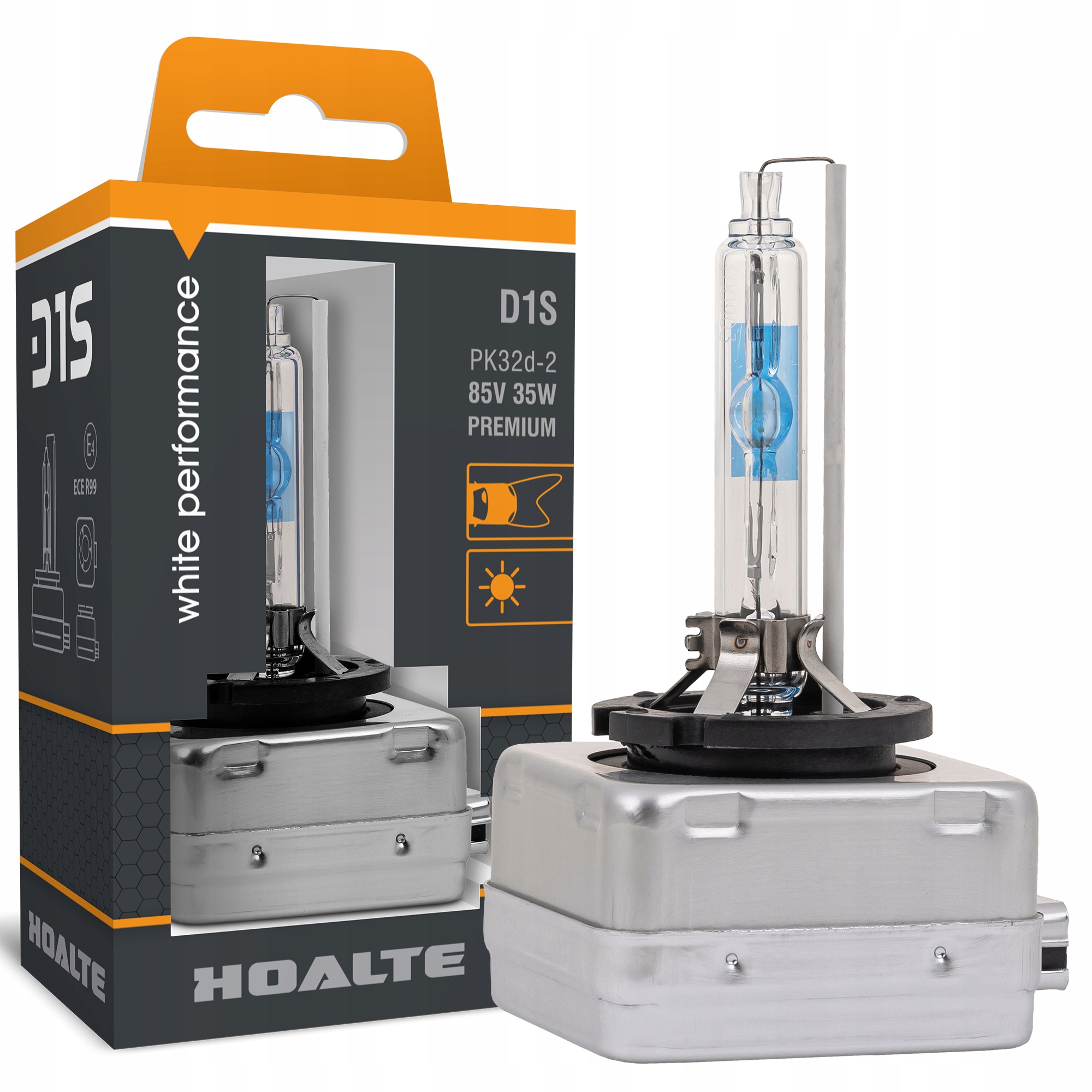 

Xenon Żarnik Palnik Ksenon Hoalte 5800K +100% D1S
