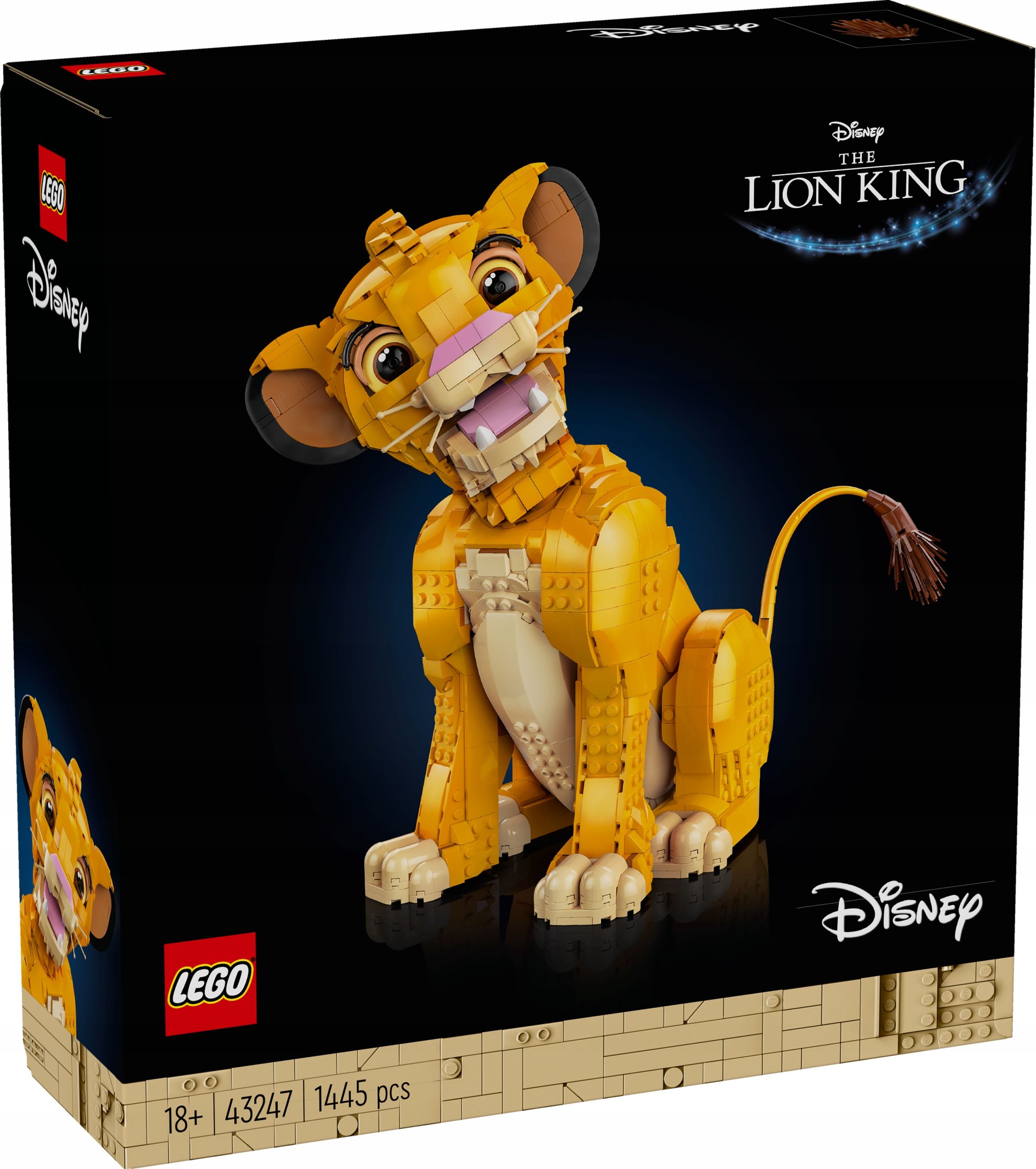 Lego 43247 Disney - Król Lew - młody Simba (5702017591940) • Cena ...