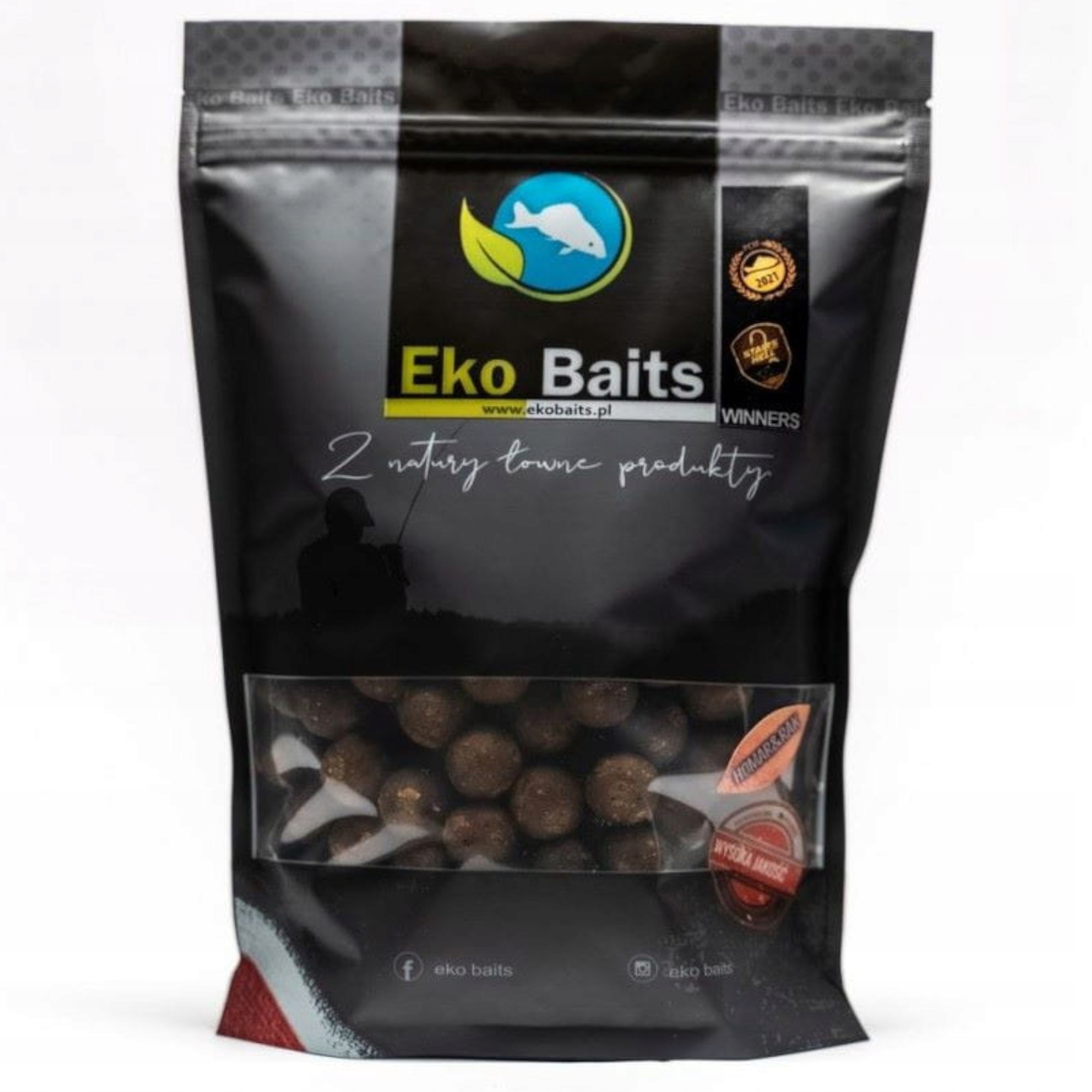 Kulki Zanętowe Eko Baits Seria Brown Homar I Rak 20mm 900g