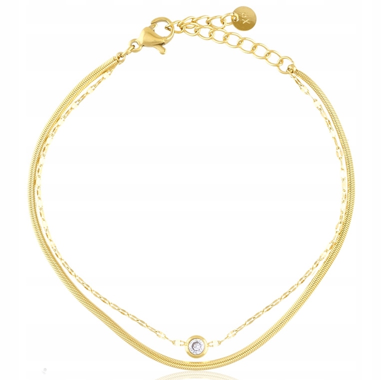 

Bransoletka Złota Żmijka Zironia Stal Chirurgiczna