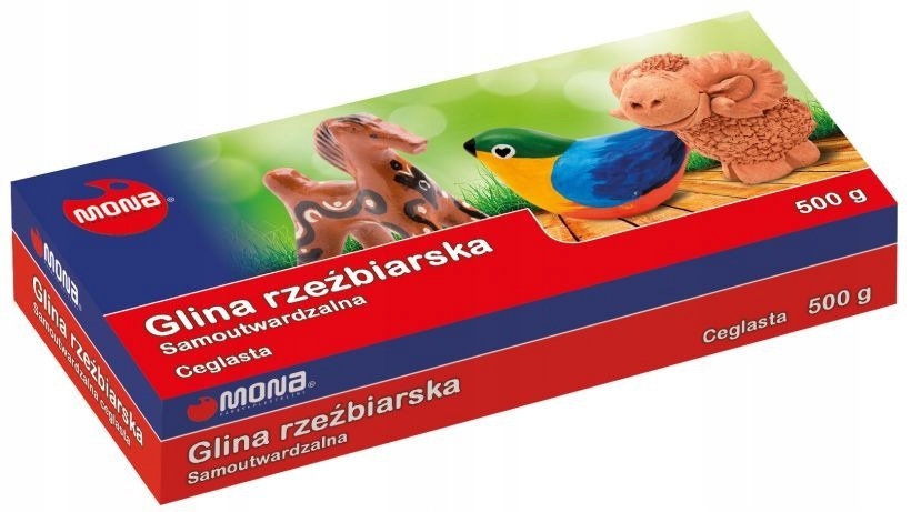 MONA Glina Rzeźbiarska Naturalna 500 g Kod producenta 202721_M4