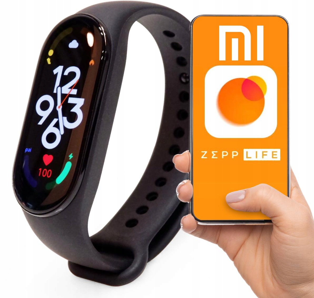 

Xiaomi MI Band 7 Opaska Bt 5.2 Amoled SpO2 5ATM