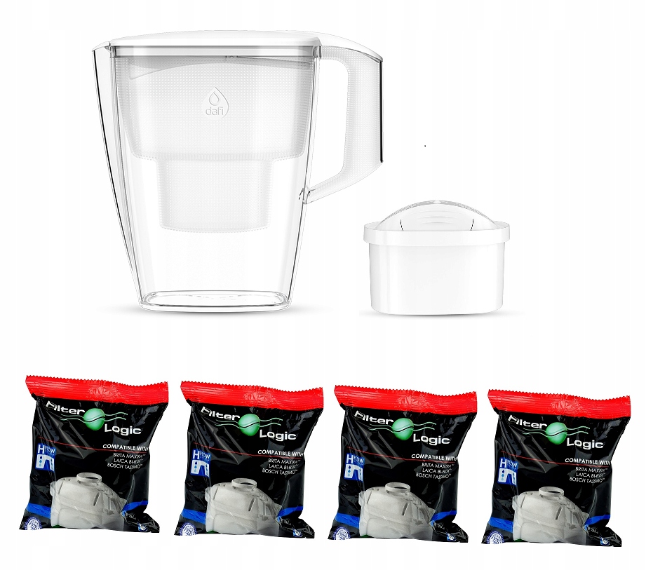 

Dzbanek filtrujący Dafi Mila Led 3,0L 5x filtr