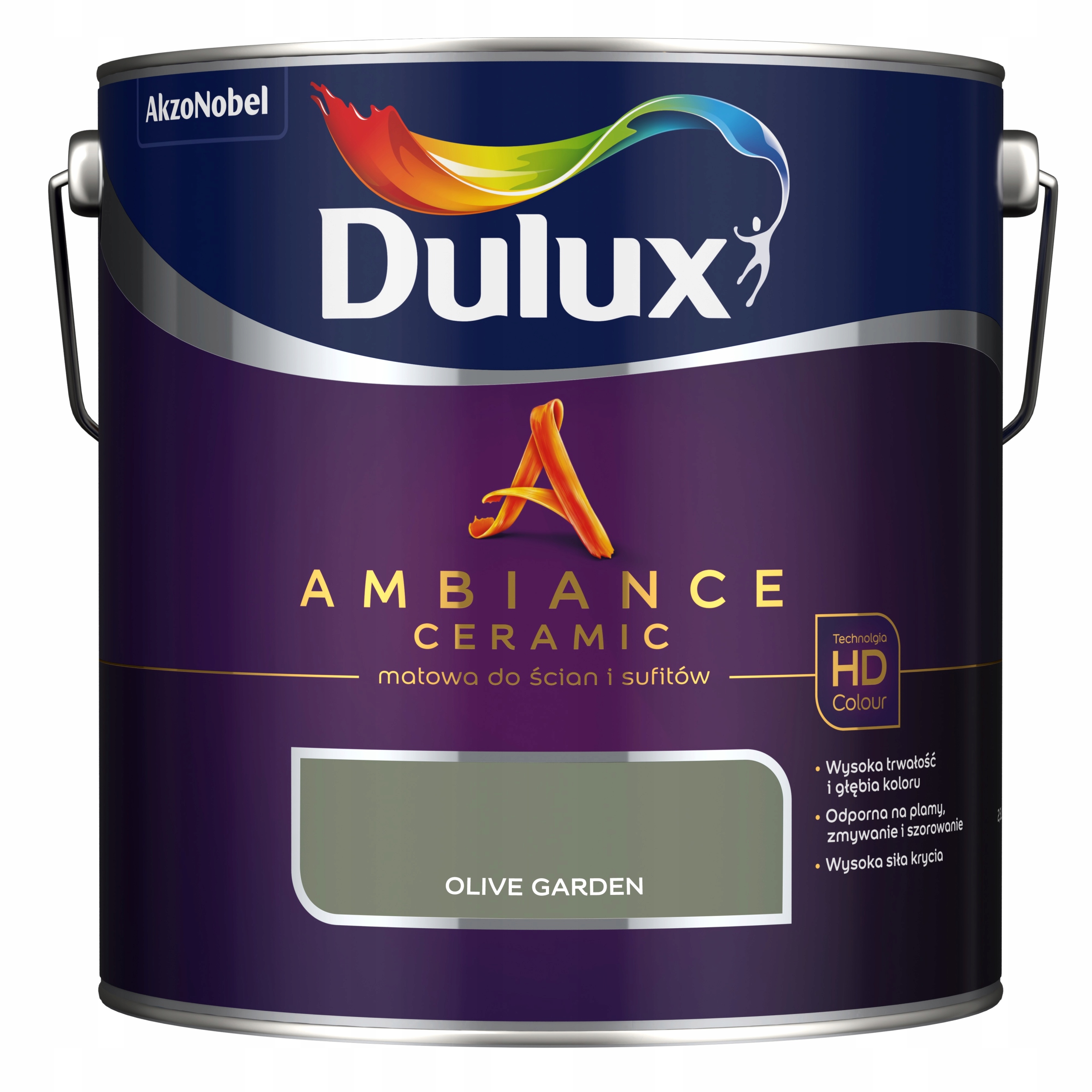 Dulux Ambiance farba ceramiczna olive garden 2.5l
