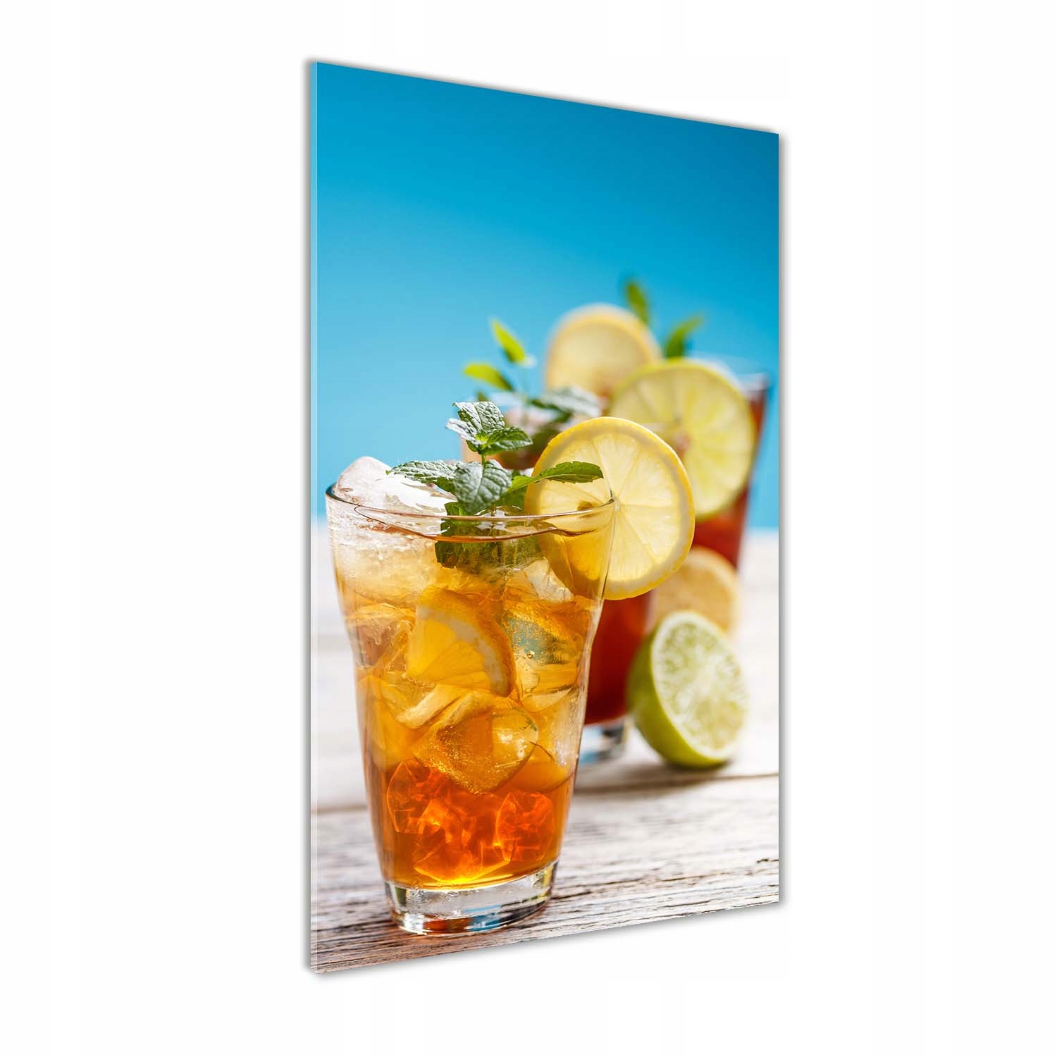 

Foto obraz na szkle pionowy Mrożona herbata 60x120