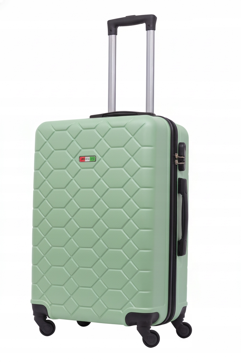 ДОРОЖНЫЙ ЧЕМОДАН СРЕДНИЙ РАЗМЕР M 60L 4 КОЛЕСА BAGIA ABS AMSTERDAM ЦВЕТА