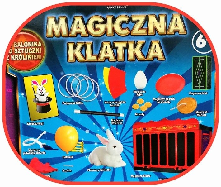 

Hanky panky magiczna klatka z królikiem