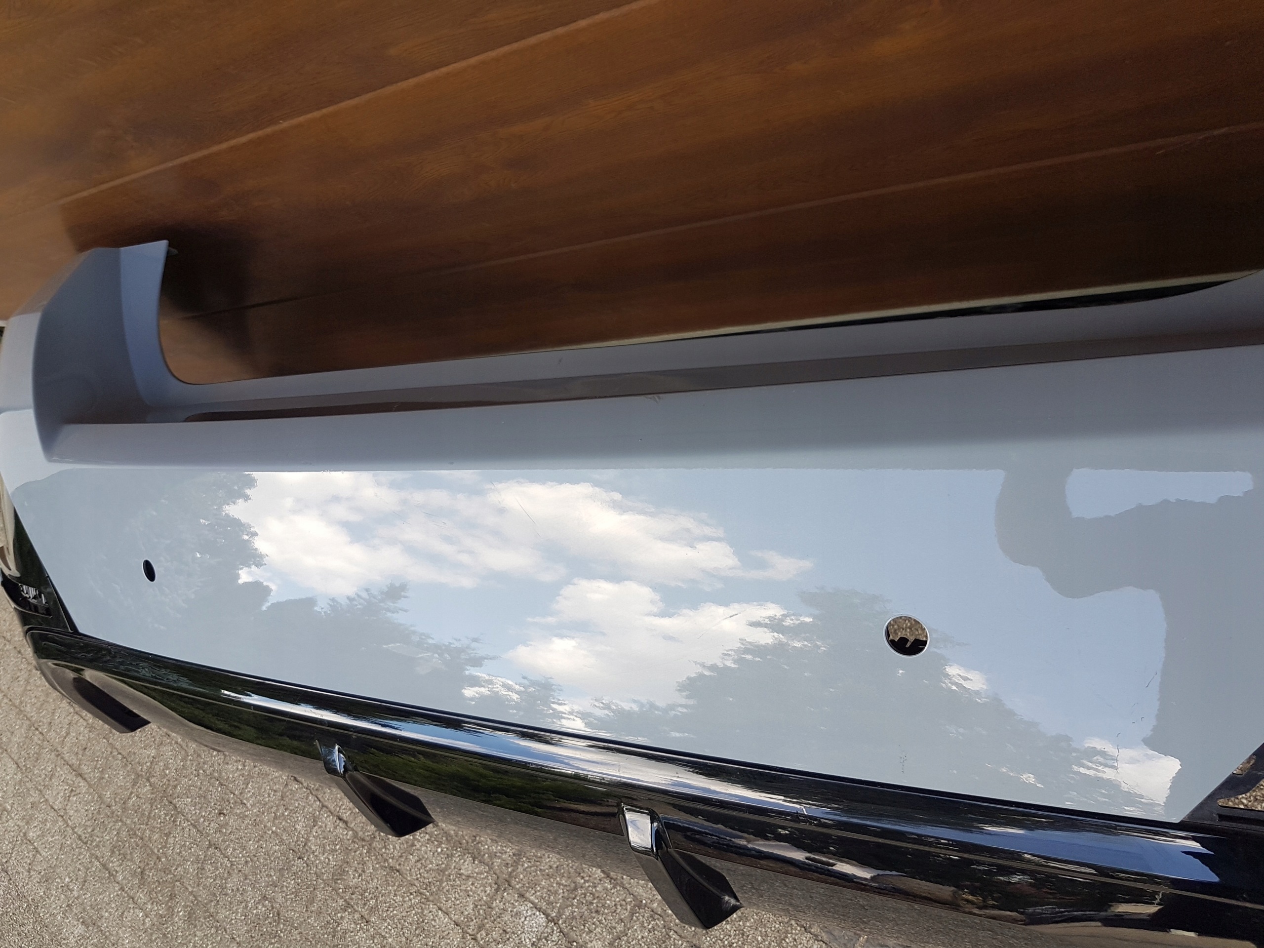 bumper rear BMW G26 m-packet