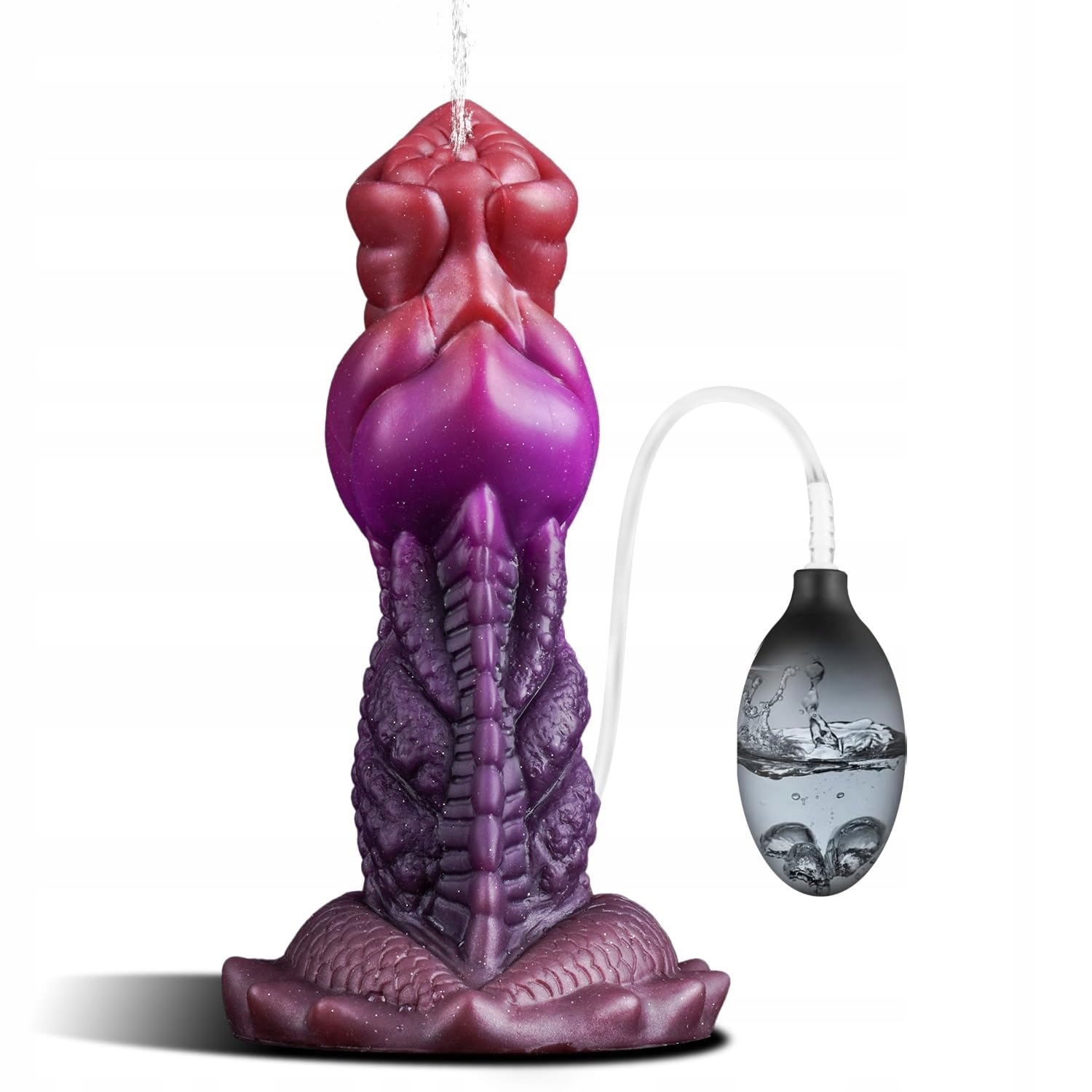 SPRITZ MONSTER Dildo 19cm Silikon Drachendildo z Przyssawką — miniatura 9