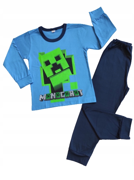 

Piżama chłopięca Minecraft Bawełna 100%Wygodna 134