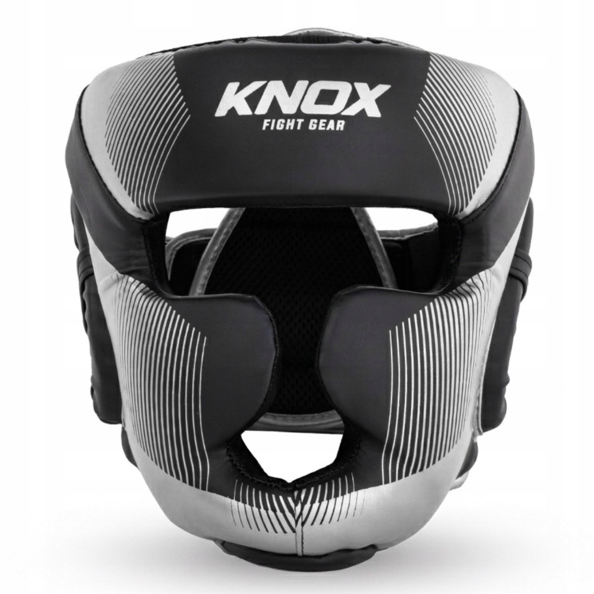 Tréninkový Boxerský Kask Knox Starter Černý/Stříbrný vel. XL