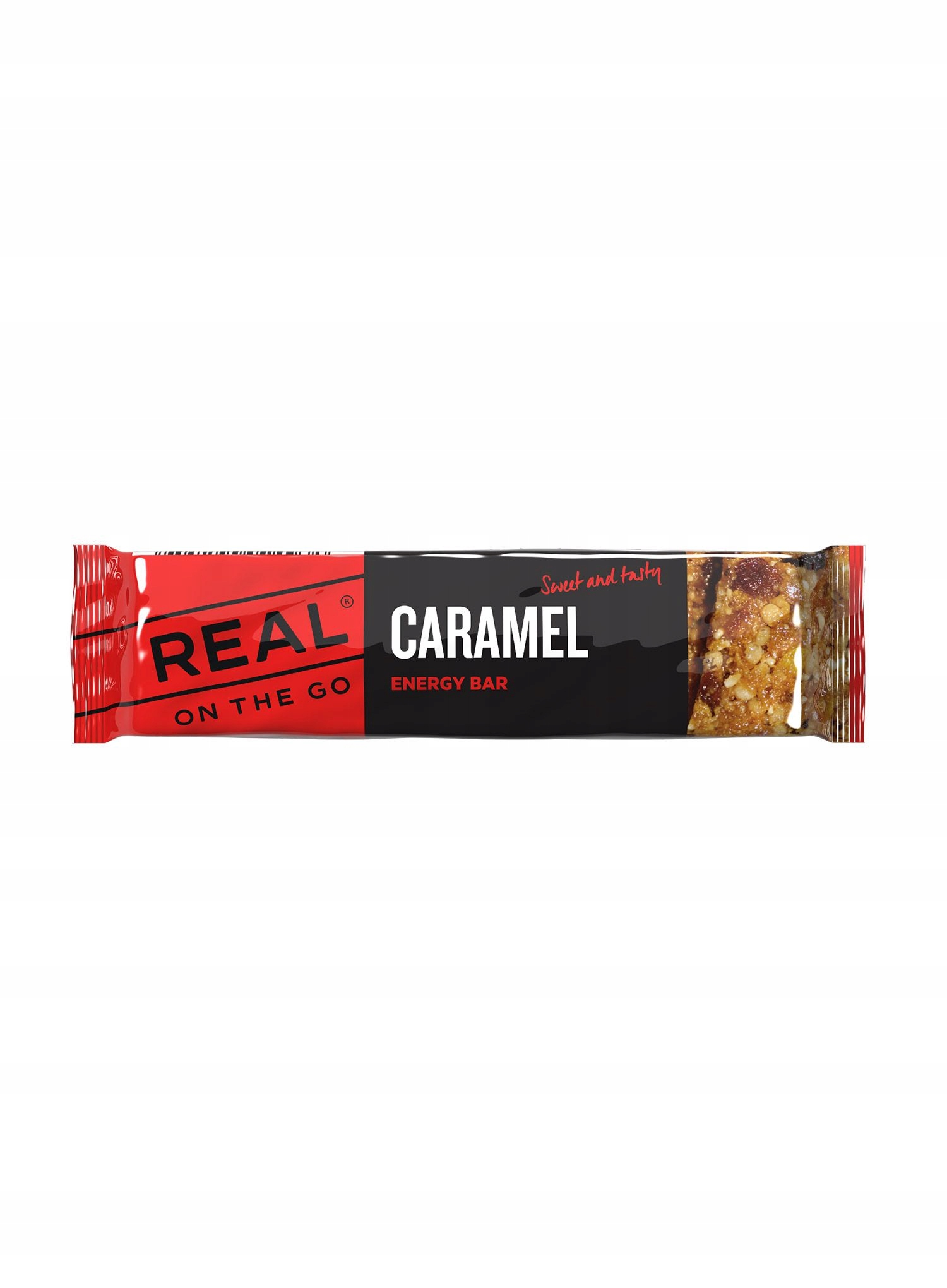 Baton energetyczny Real Turmat Energy Bar Caramel 40 g