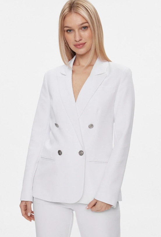 Sako Guess Amanda Bílá Regular Fit vel