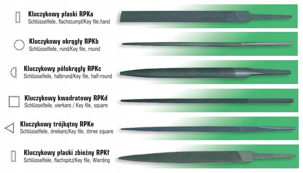 

Befana Pilniki kluczykowe KP2106 6 szt. 100-2