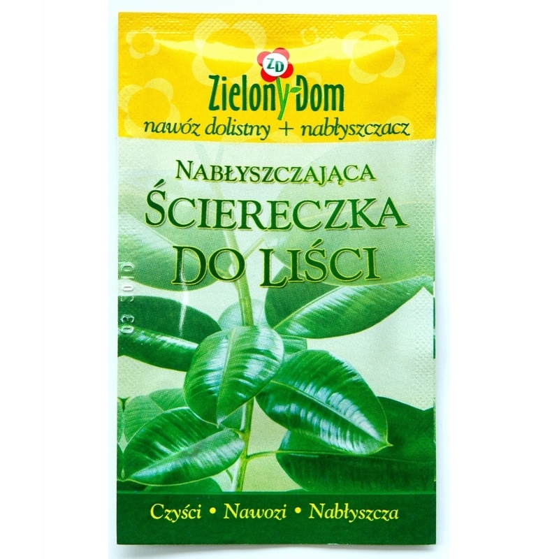 

Chusteczka pielęgnująca do liści, ściereczka