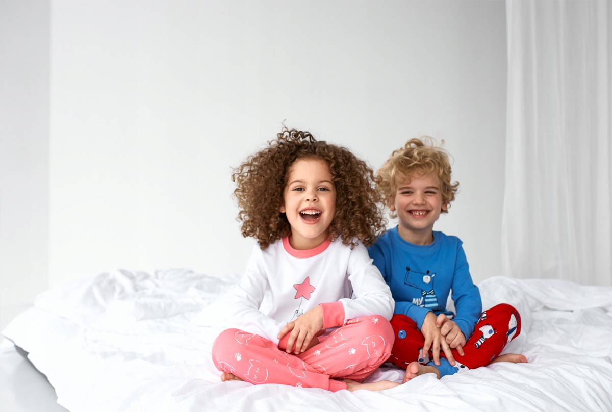 PIŻAMA dziecięca dziewczynka DŁUGI RĘKAW 104 Marka Inna marka