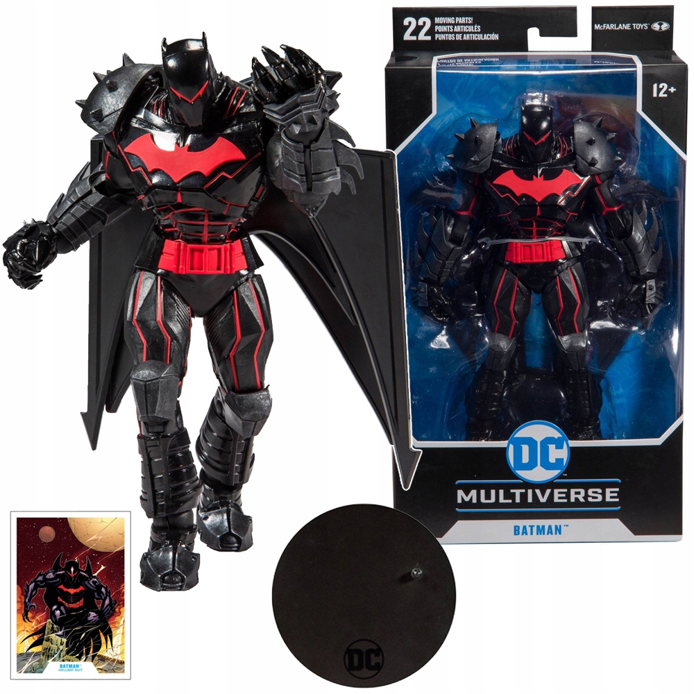 Figurka Batman Hellbat Suit DC Mcfarlane 18 CM, Originální Sběratelská