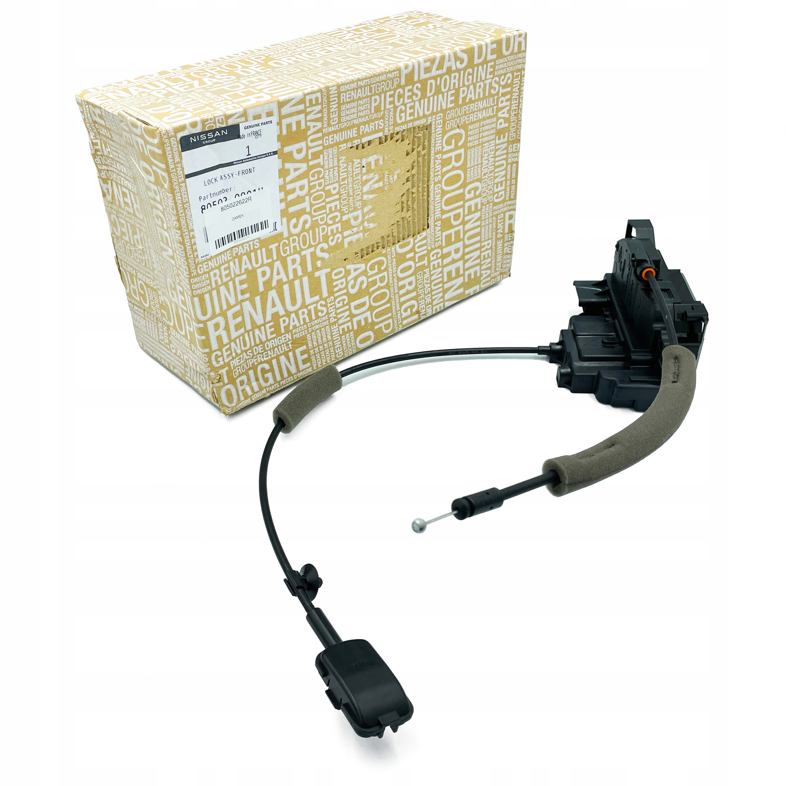 ZAMEK DRZWI PRZÓD PRZEDNI PRAWY RENAULT MASTER NOWY ORYGINAŁ 805022622R