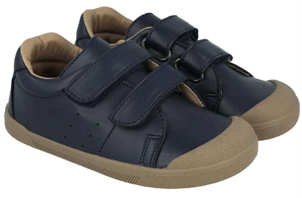 Chlopięce półbuty barefoot Flossy lekkie skórzane na rzep elastyczne R. 33