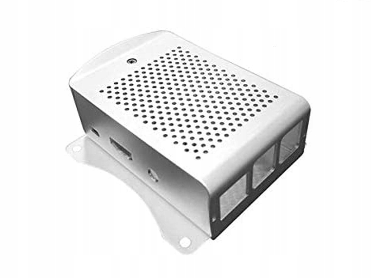 Raspberry Pi 4 aluminiowa obudowa z radiatorami srebrna Symbol OBD-019