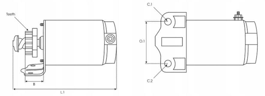 ROZRUSZNIK 14 zębów BRIGGS&STRATTON 7-18.5 HP; CUB CADET, SCOTT'S 17-22 HP Typ samochodu Niezdefiniowany