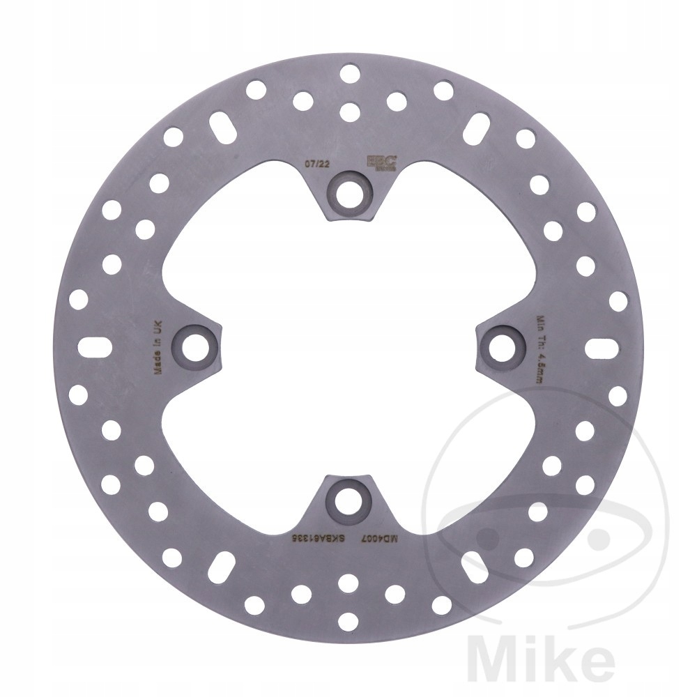 Brzdový kotúč zadný Ebc MD4007