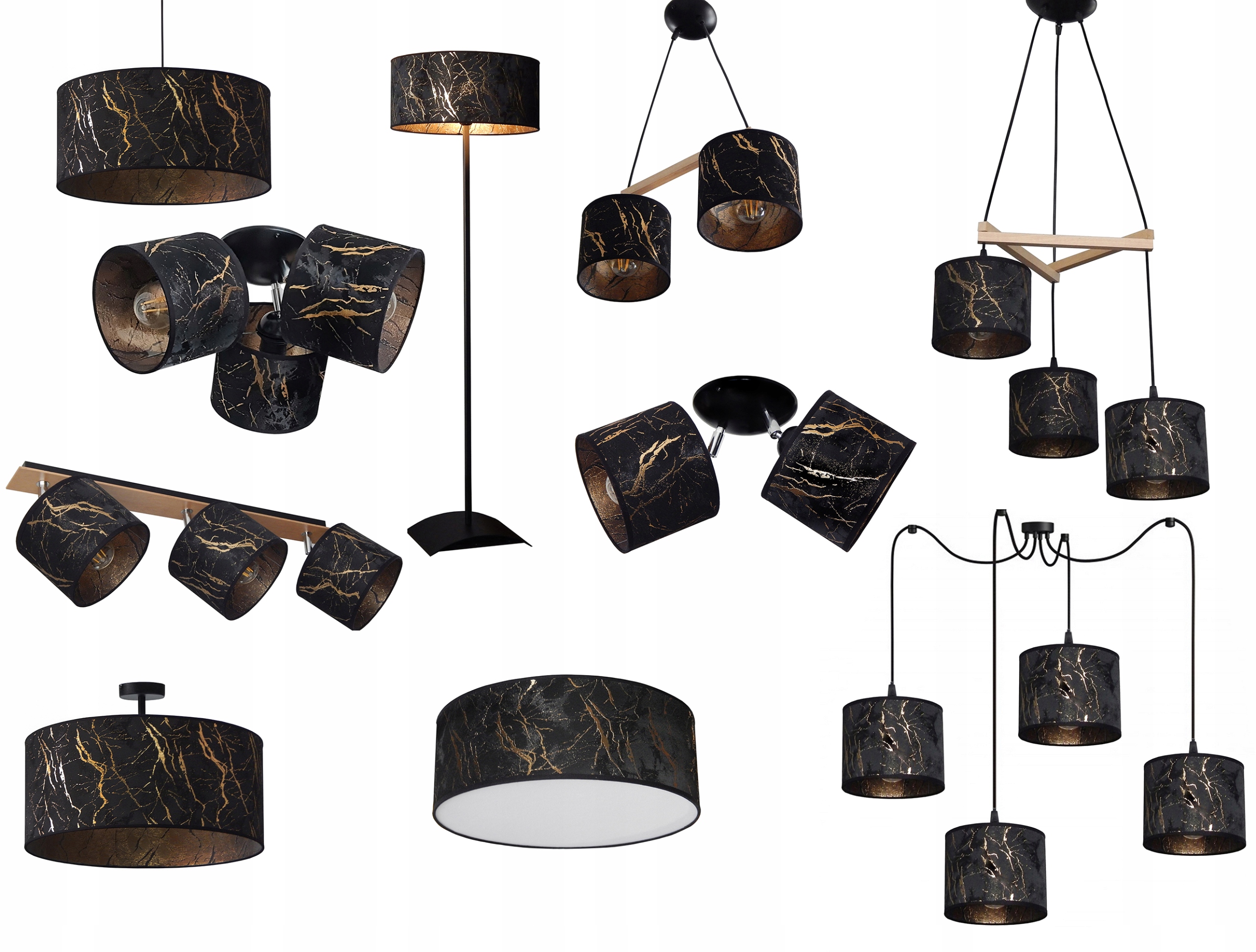 LAMPA KINKIET PLAFON SUFITOWY ES/2PR ABAŻUR LED Marka Adex