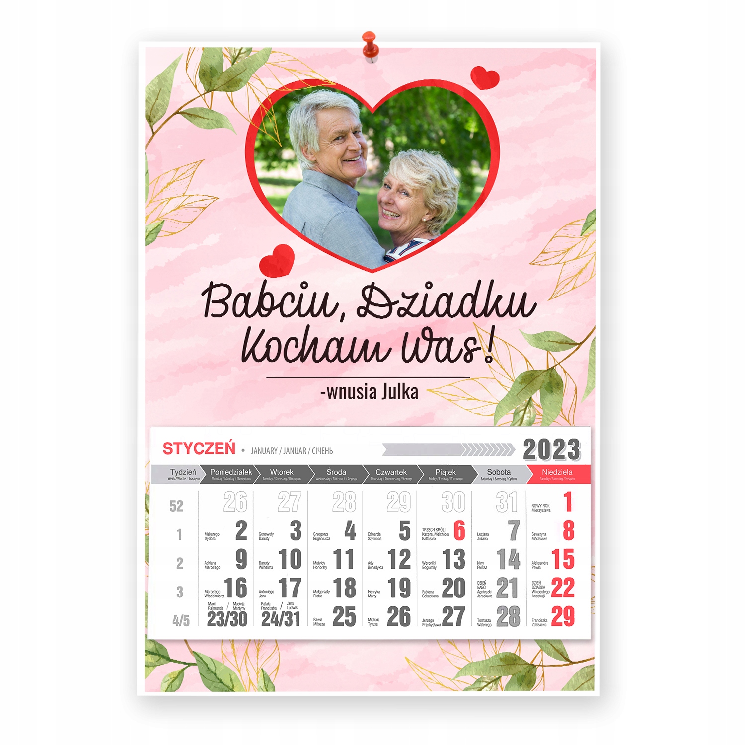 

Fotokalendarz 2022 Dzień Babci I Dziadka