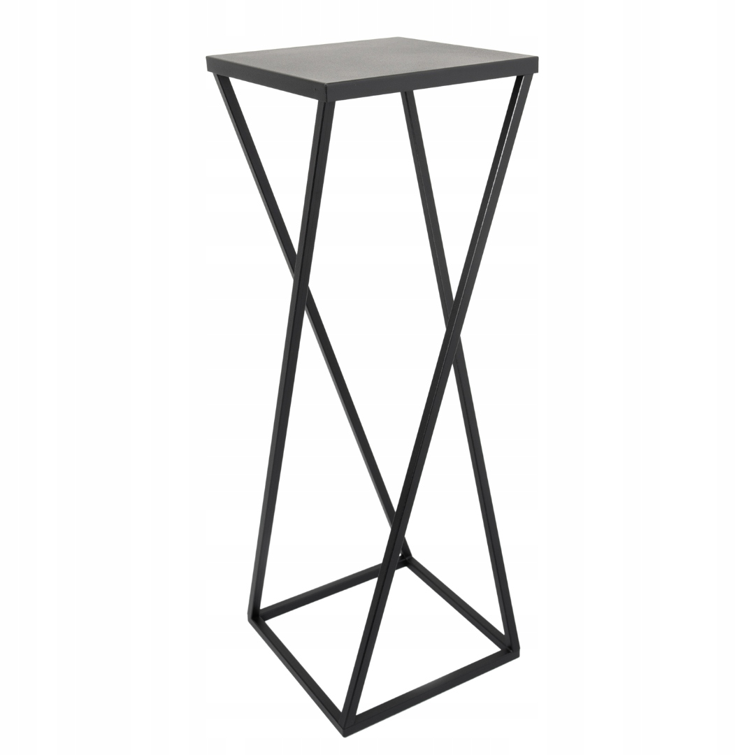 

Kwietnik Stojak Na Kwiaty Loft Czarny 70CM Szpak