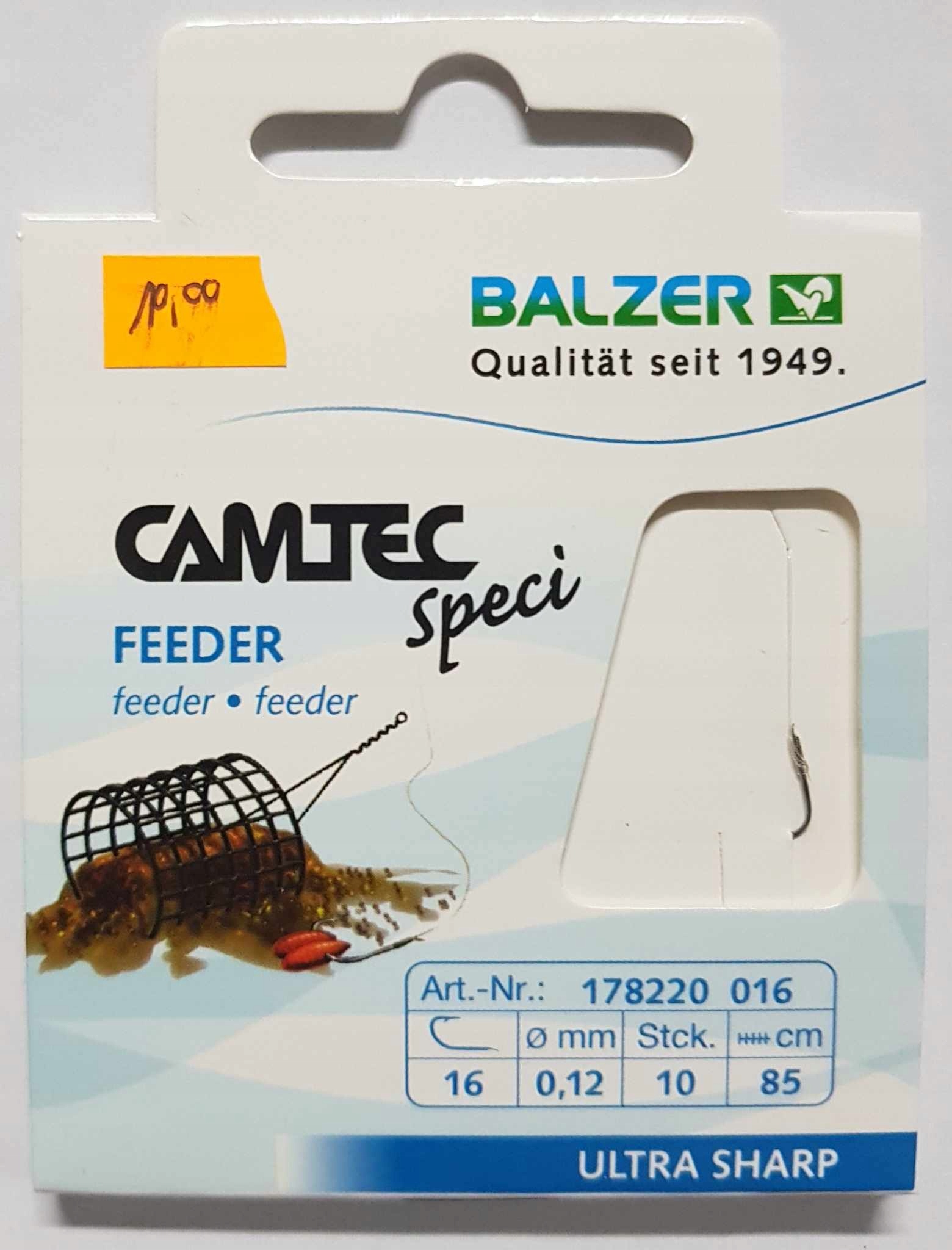 Haczyki wiązane Camtec Speci Feeder nr 16 – Balzer