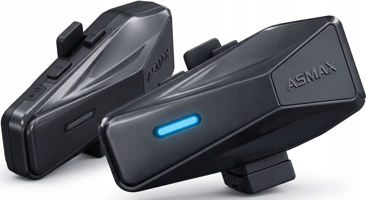 Motocyklový interkom Bluetooth 5.4 na prilbu Sada 2 ks Mesh 8 osôb Fm Anc