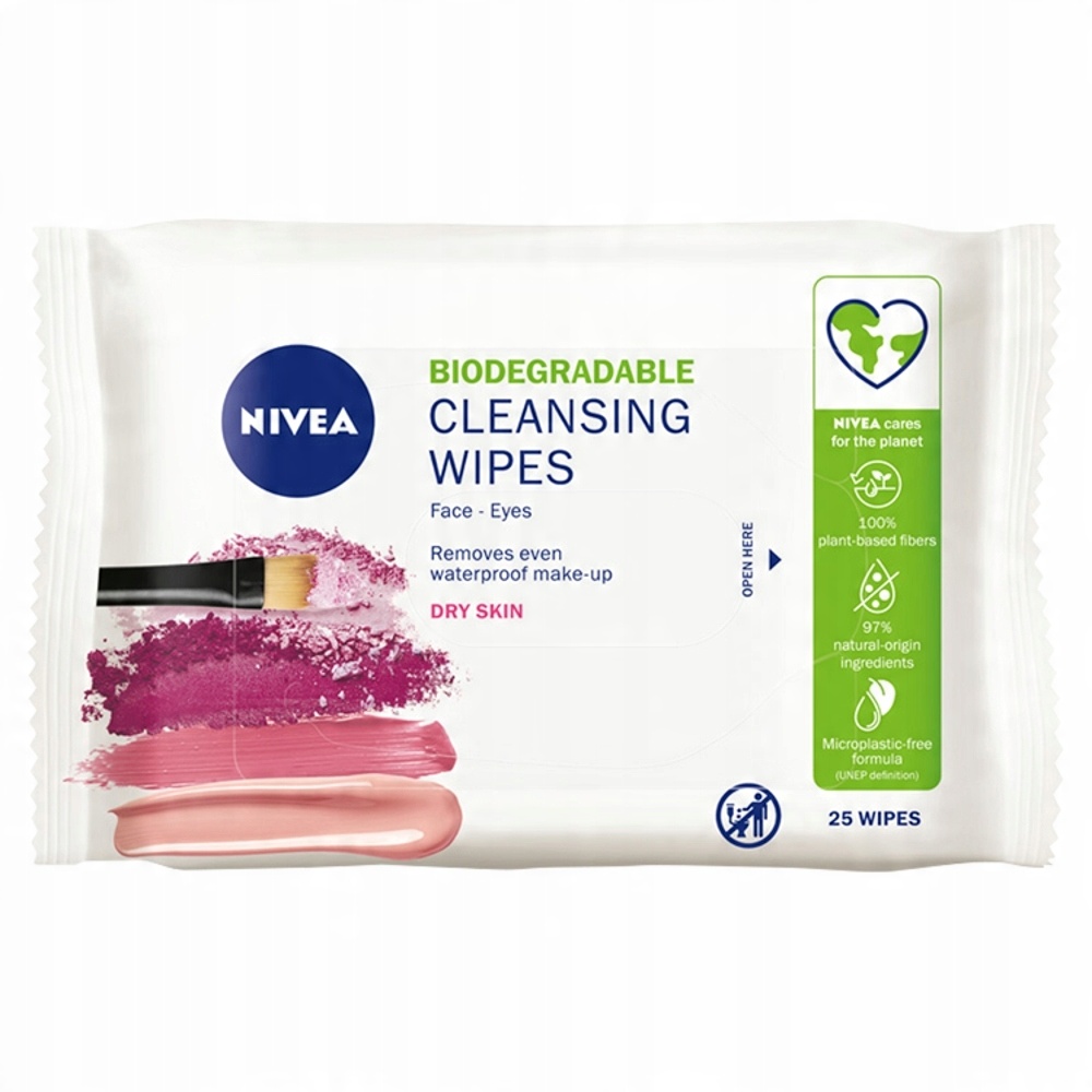 

Nivea łagodzące chusteczki do demakijażu 25szt
