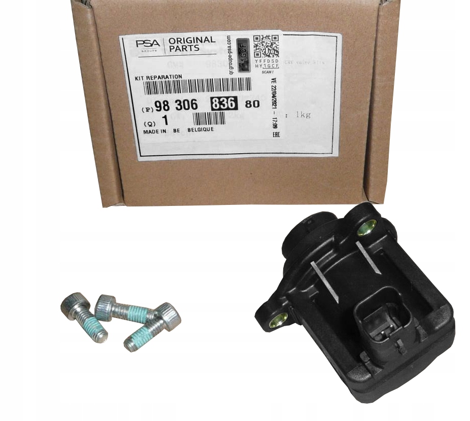 ELEKTROZAWÓR TURBO CITROEN PEUGEOT 9830683680