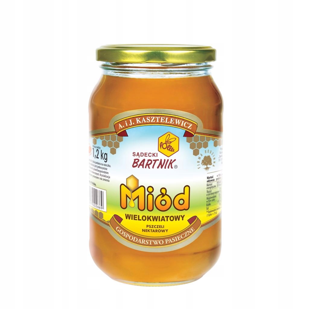 Levně Bartnik Med mnohokvětý 1,2 kg