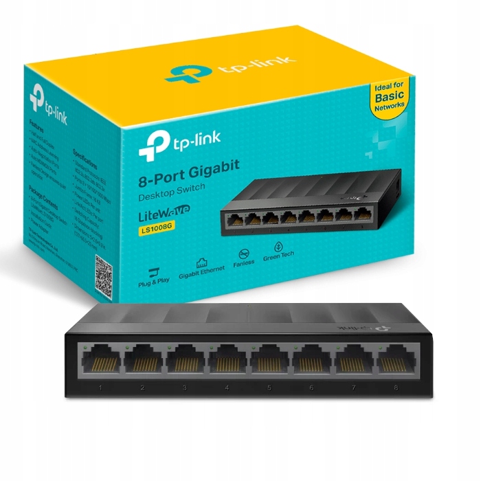 

Switch 8 port Gigabit Tp-link TL-LS1008G