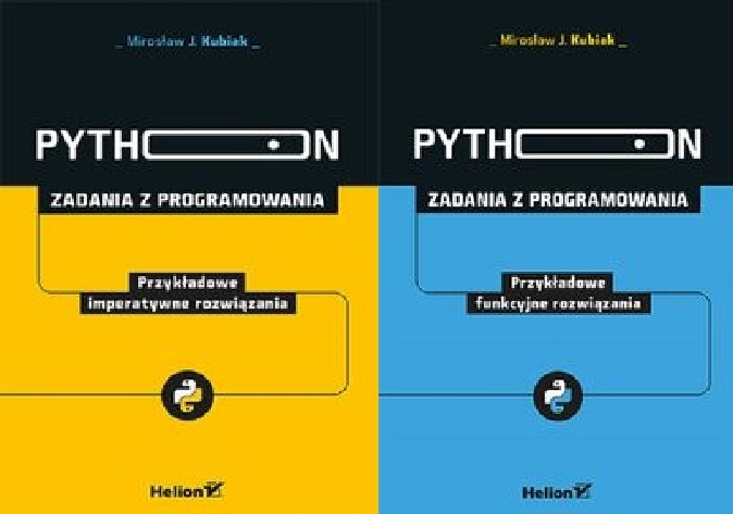 Python Zadania z programowania 1+2 (13055322775) | Książka Allegro