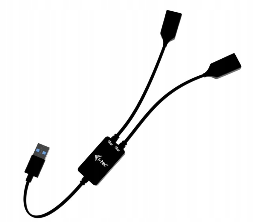 Hub USB i tec USB-A Cable HUB 2 port (2x USB-A)