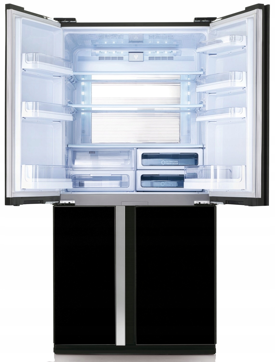 Chłodziarko-zamrażarka Sharp SJGX820P2BK Model SJGX820P2BK