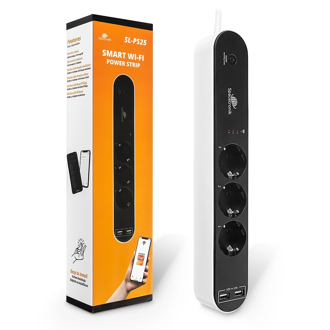 

Listwa zasilająca Spacetronik Smart Life SL-PS25