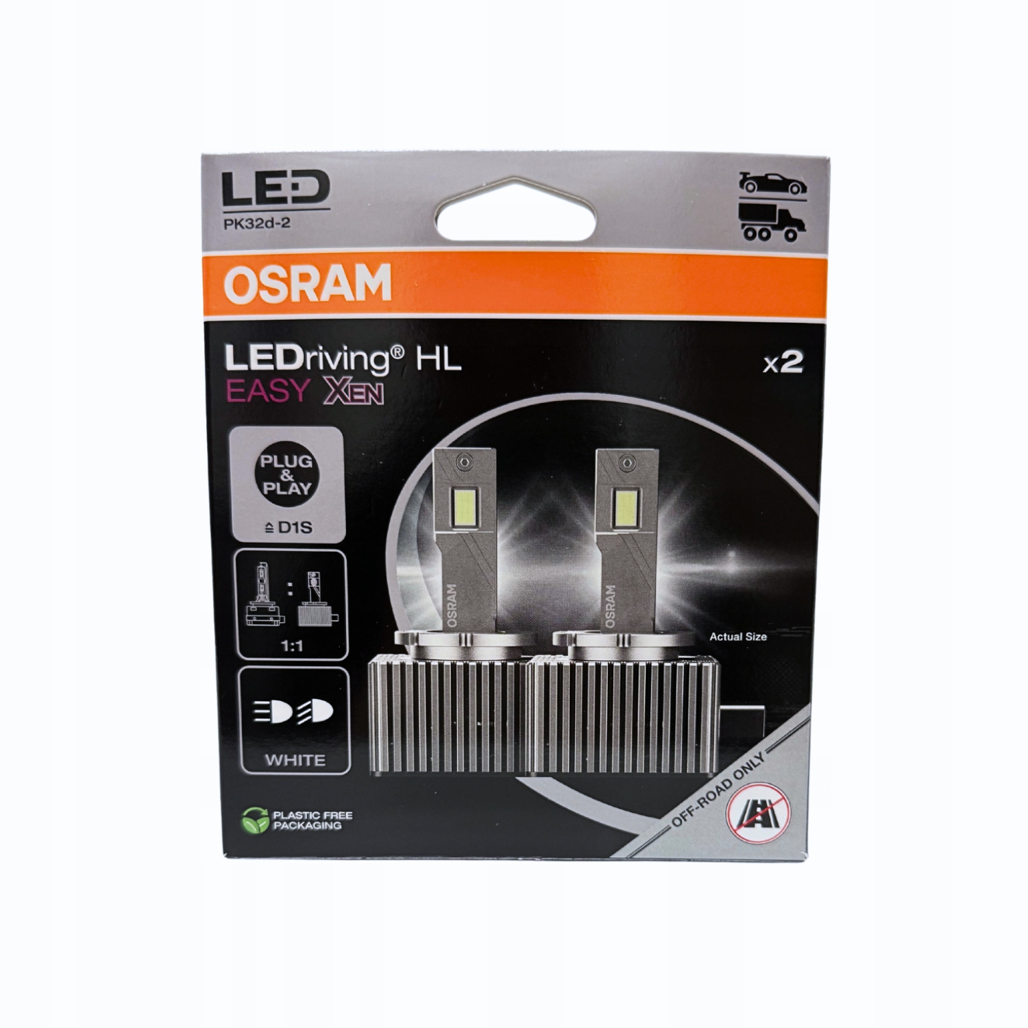 D1S Osram LEDriving Hl Easy Xen 6500K 10000LM