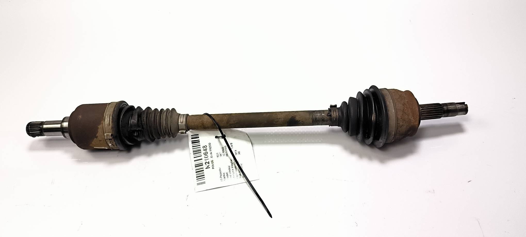 semi-axis left front FIAT FIORINO