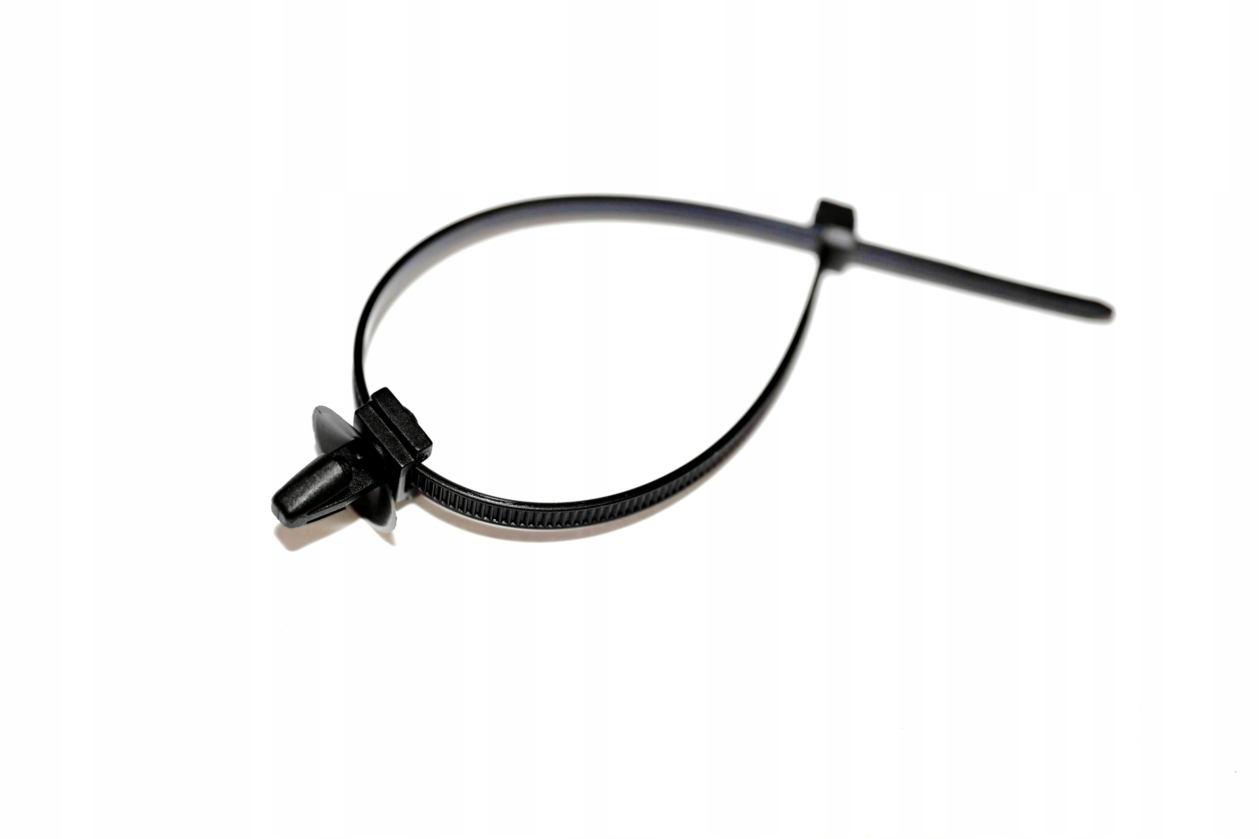 100 x Opaska kablowa z klipsem CLK5 Marka bez marki