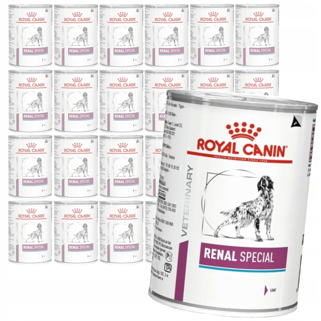 Levně Royal Canin Renal Special 24x410g Vlhké Krmivo pro psy Selhání ledvin