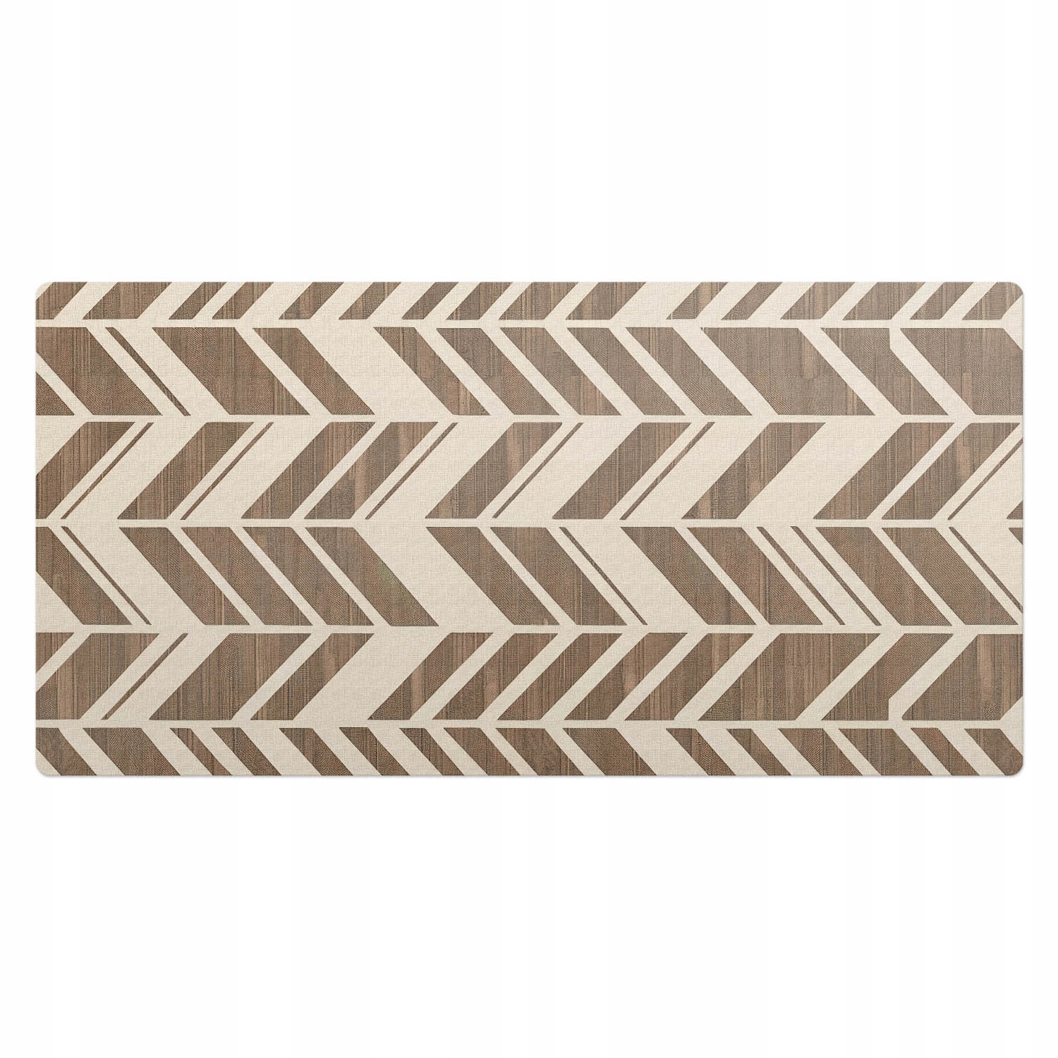 Vinylová podložka Klasické tvary v retro geometrickém stylu 100 x 50 cm