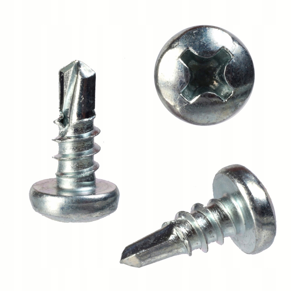 Wkręty pchełki TEX 3,5x9,5 samowiercące 200szt. EAN (GTIN) 5901466122648