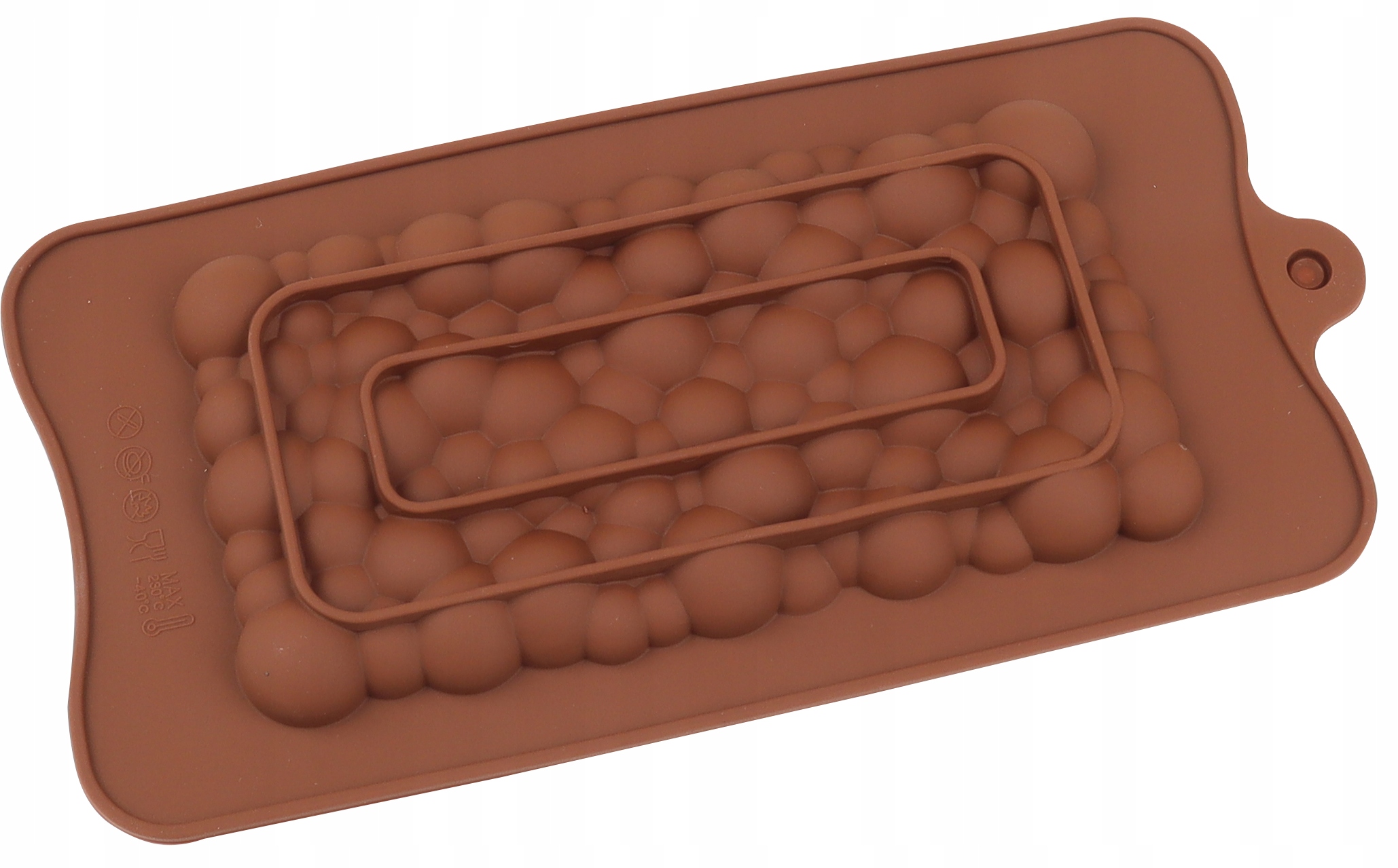 Forma silikonowa do czekolady bąbelkowej bąbelki słodki podarunek prezent