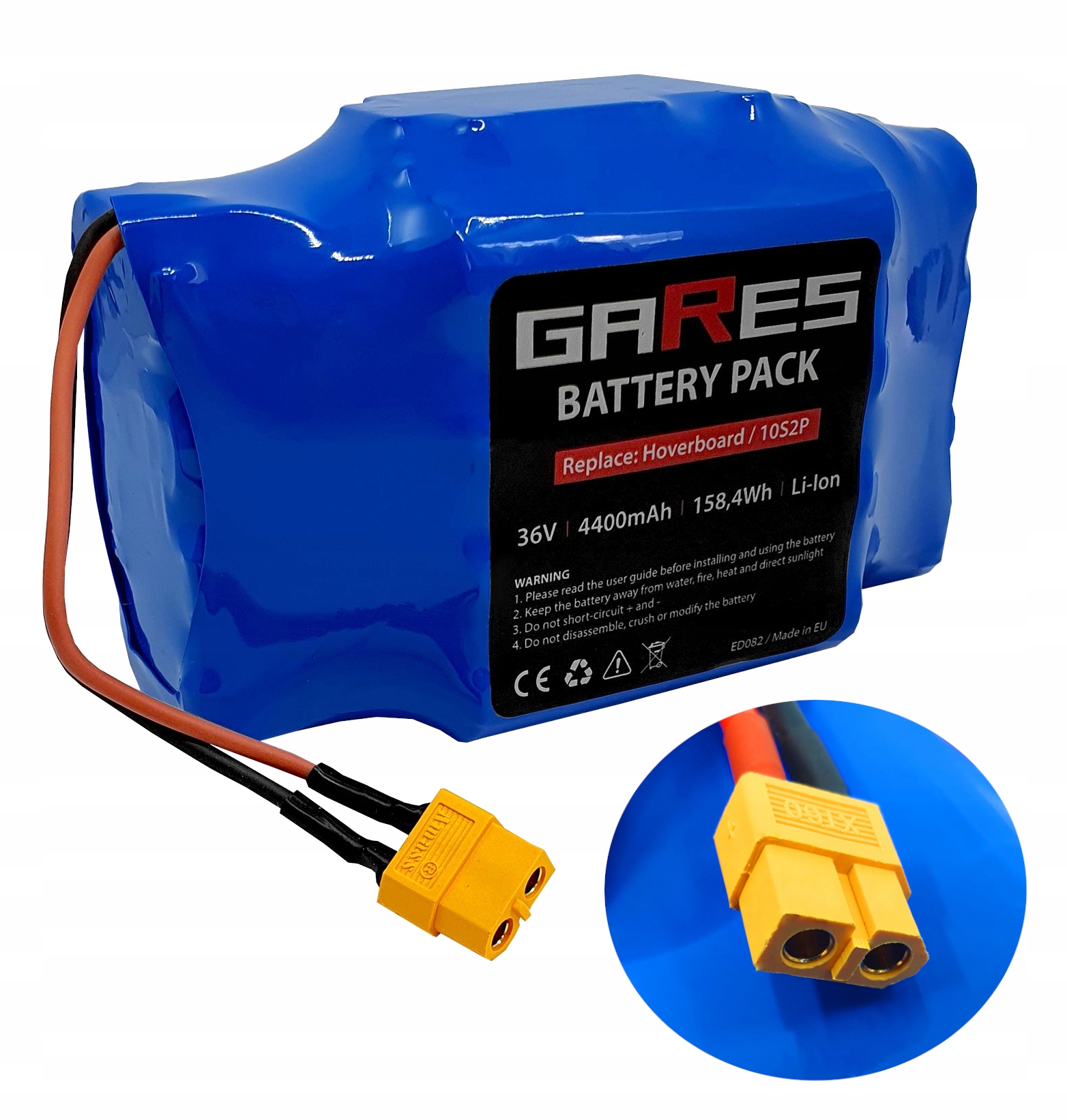 Bateria Akumulator do Deski elektrycznej 10S2P 4.4Ah 36V