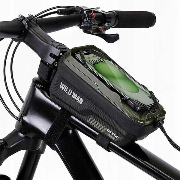Wildman Pouzdro/brašna na rám kola GX200držák na kolo zelená/zelená