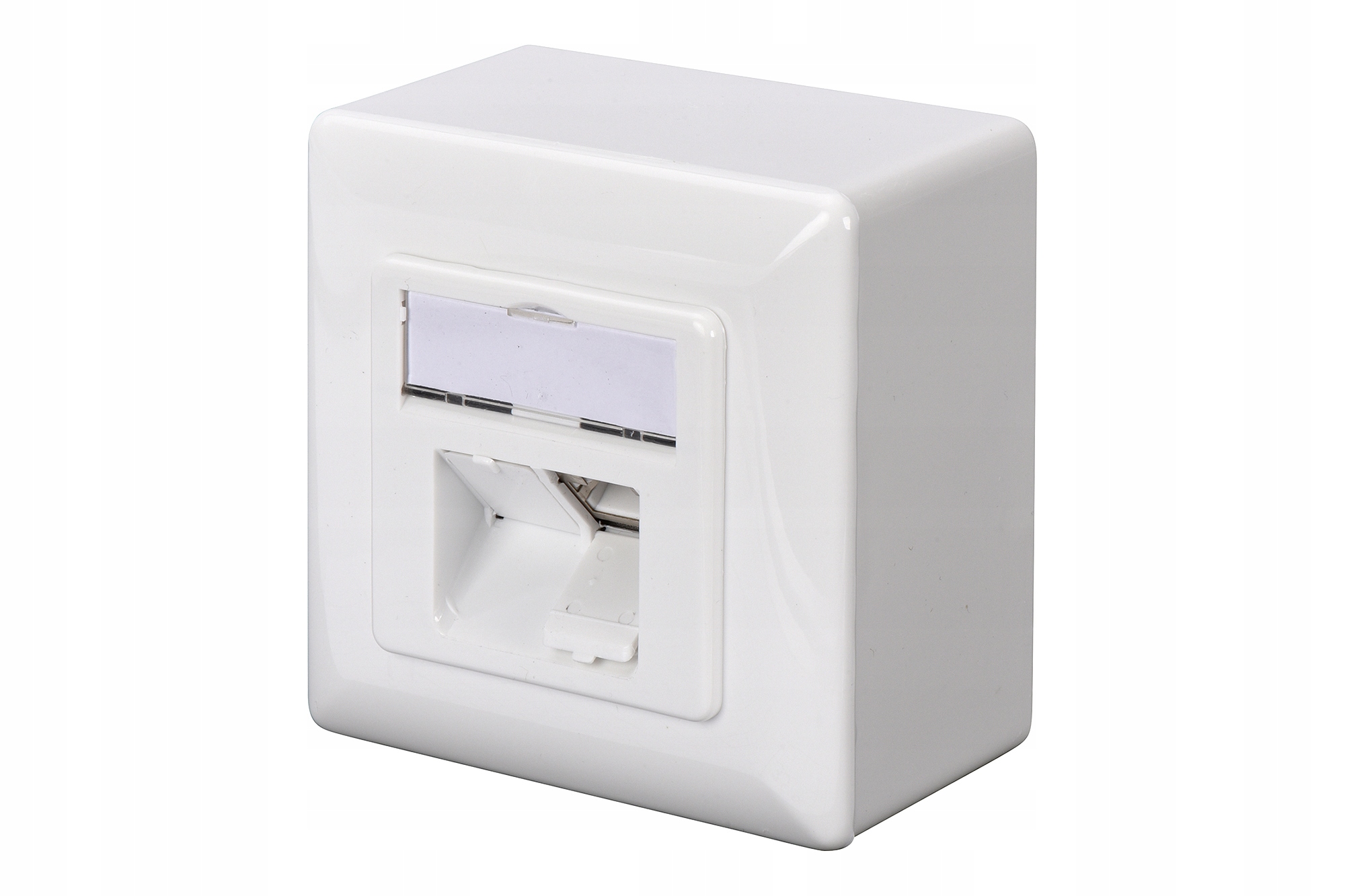 

Puszka gniazdo natynkowe 2x RJ45 kat.5e Stp kpl.