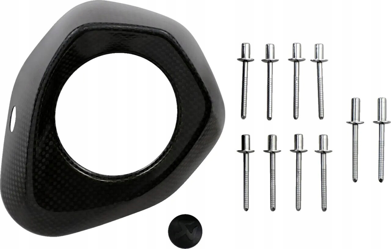 Koncovka výfuku Akrapovic End Cap V-EC94 Carbon Fiber